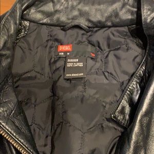 Vintage Diesel Woman’s Biker Leather Jacket